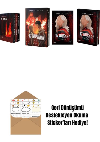 Fatma Şamata 4 Kitap Set + Okuma Sticker'ları