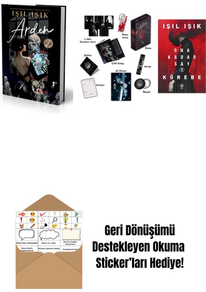 Işıl Işık 3 Kitap Set + Okuma Sticker'ları