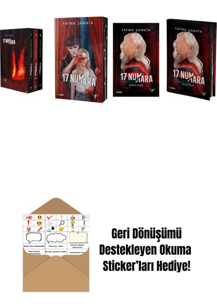 Fatma Şamata 4 Kitap Set + Okuma Sticker'ları