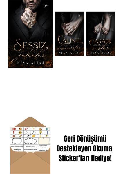 Neva Altaj 3 Kitap Set + Okuma Sticker'ları