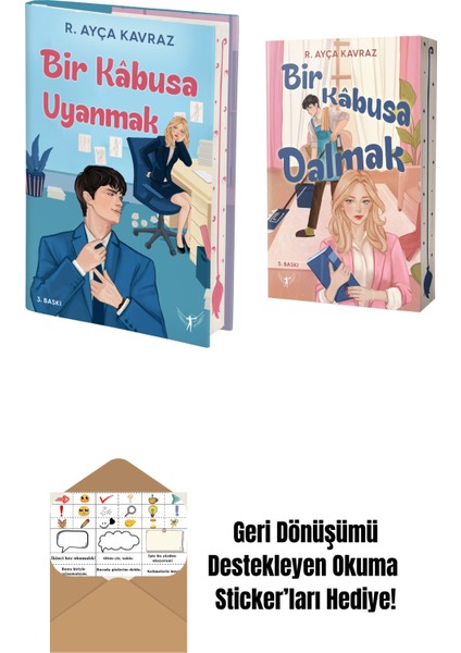 Bir Kâbusa Uyanmak (Ciltli) + Bir Kâbusa Dalmak + Okuma Sticker'ları