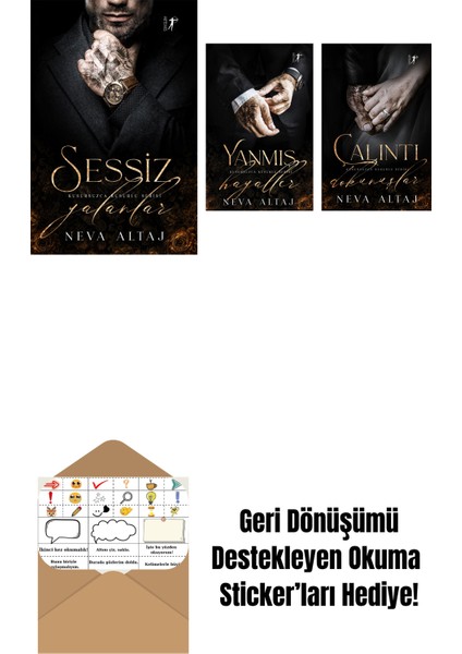 Neva Altaj 3 Kitap Set + Okuma Sticker'ları