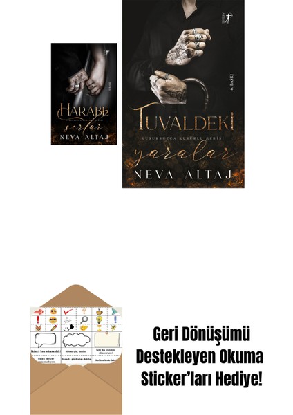 Harabe Sırlar + Tuvaldeki Yaralar + Okuma Sticker'ları