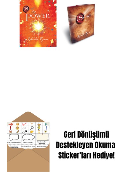 The Power (Ciltli) + Sır (Ciltli) + Okuma Sticker'ları