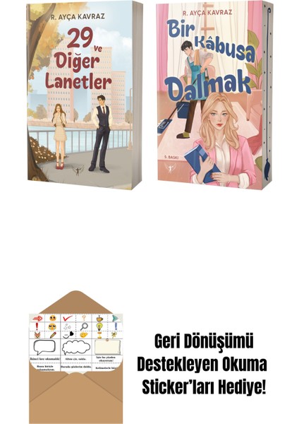 29 ve Diğer Lanetler + Bir Kâbusa Dalmak + Okuma Sticker'ları