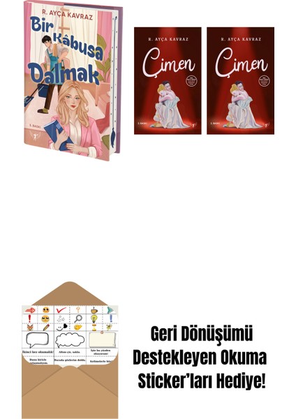 R. Ayça Kavraz 3 Kitap Set + Okuma Sticker'ları