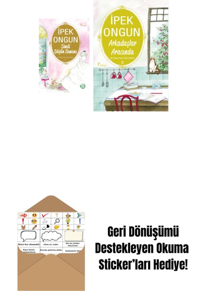Şimdi Düğün Zamanı + Arkadaşlar Arasında + Okuma Sticker'ları