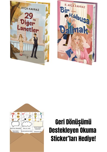 29 ve Diğer Lanetler (Ciltli) + Bir Kâbusa Dalmak (Ciltli) + Okuma Sticker'ları