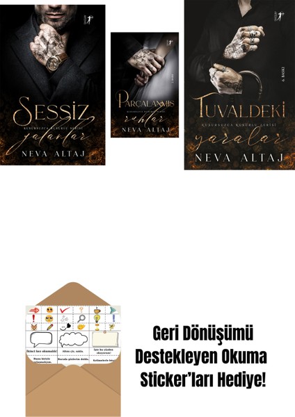 Neva Altaj 3 Kitap Set + Okuma Sticker'ları