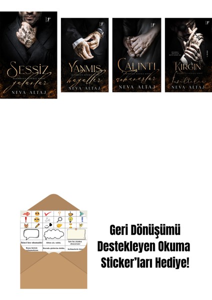Neva Altaj 4 Kitap Set + Okuma Sticker'ları