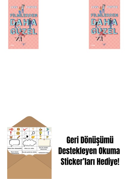 Filmlerden Daha Güzel (Ciltli) + Filmlerden Daha Güzel + Okuma Sticker'ları