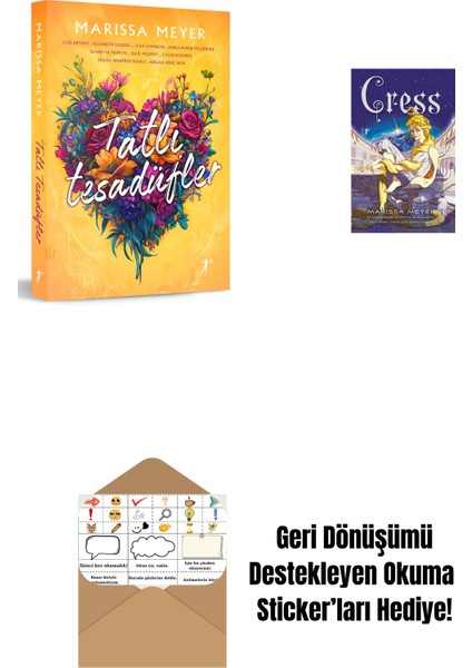 Tatlı Tesadüfler + Cress + Okuma Sticker'ları