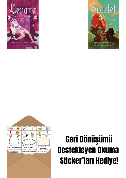 Levana + Scarlet + Okuma Sticker'ları