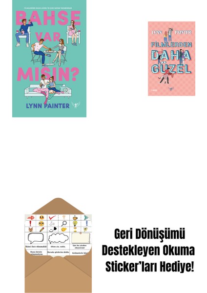 Bahse Var Mısın? + Filmlerden Daha Güzel + Okuma Sticker'ları