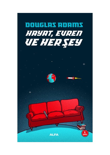 Douglas Adams 3 Kitap Set + Okuma Sticker'ları