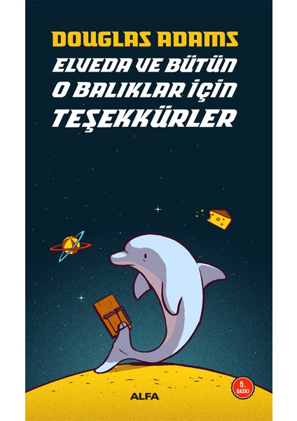 Douglas Adams 3 Kitap Set + Okuma Sticker'ları