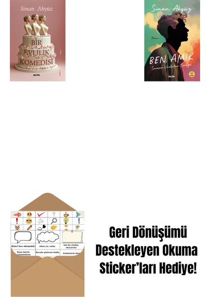 Bir Evlilik Komedisi + Ben Amir + Okuma Sticker'ları