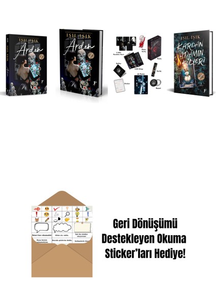 Işıl Işık 4 Kitap Set + Okuma Sticker'ları