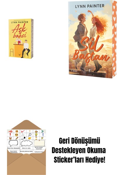 Aşk Bahsi + Sil Baştan + Okuma Sticker'ları