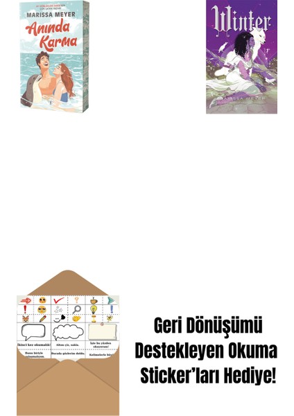 Anında Karma + Winter + Okuma Sticker'ları