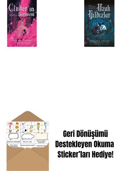 Cinder’ın Serüveni + Uzak Yıldızlar + Okuma Sticker'ları