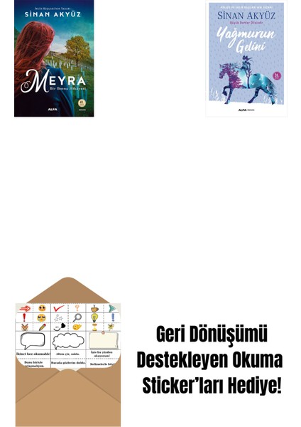 Meyra - Bir Bosna Hikayesi + Yağmurun Gelini + Okuma Sticker'ları