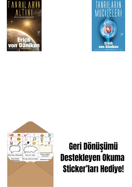 Tanrıların Altını + Tanrıların Mucizeleri + Okuma Sticker'ları