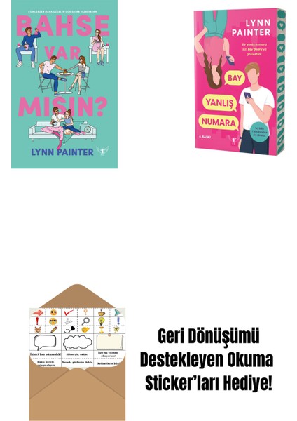 Bahse Var Mısın? + Bay Yanlış Numara + Okuma Sticker'ları