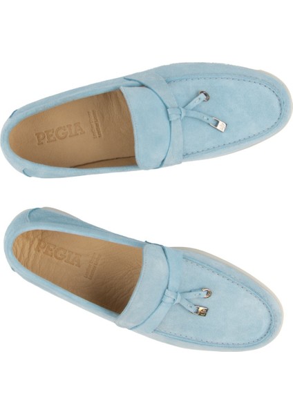 Hakiki Süet Erkek Tokalı Loafer 500910 modelleri