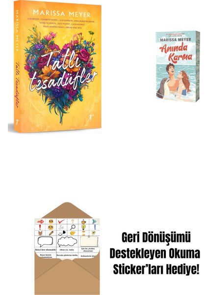 Tatlı Tesadüfler + Anında Karma + Okuma Sticker'ları