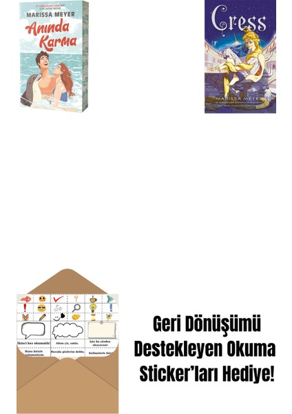 Anında Karma + Cress + Okuma Sticker'ları
