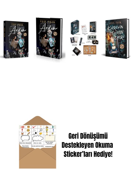 Işıl Işık 4 Kitap Set + Okuma Sticker'ları