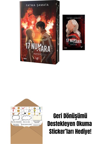 17 Numara - Matem + 17 Numara - Katliam + Okuma Sticker'ları