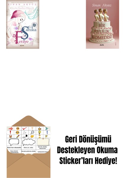 Şahika Feraye + Bir Evlilik Komedisi + Okuma Sticker'ları