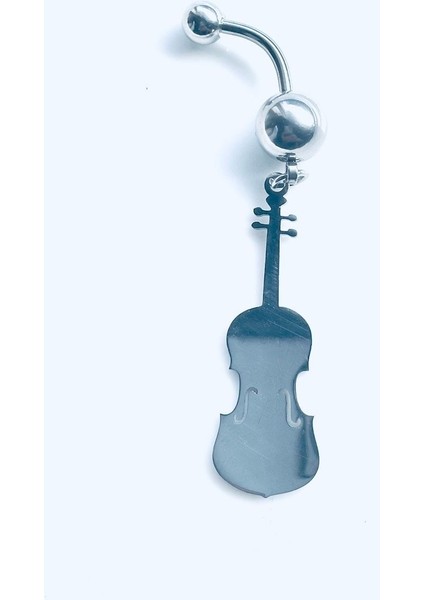 Keman 316 L Cerrahi Çelik Göbek Piercing