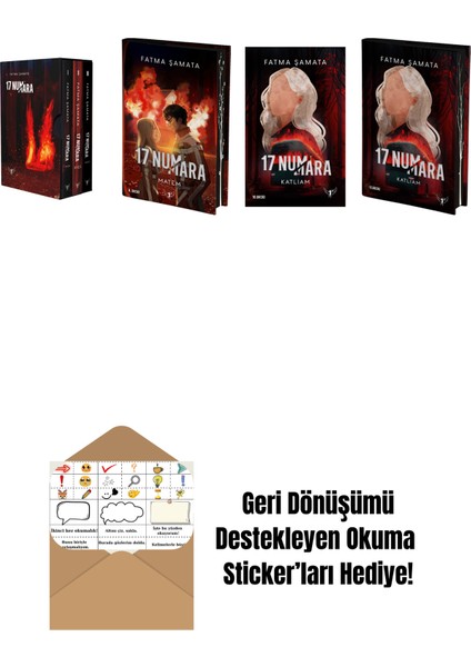 Fatma Şamata 4 Kitap Set + Okuma Sticker'ları