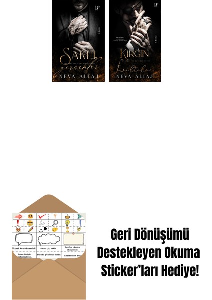 Saklı Gerçekler + Kırgın Fısıltılar + Okuma Sticker'ları