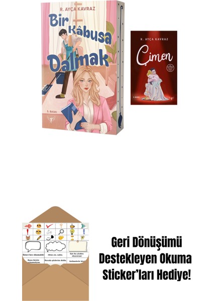 Bir Kâbusa Dalmak + Çimen + Okuma Sticker'ları