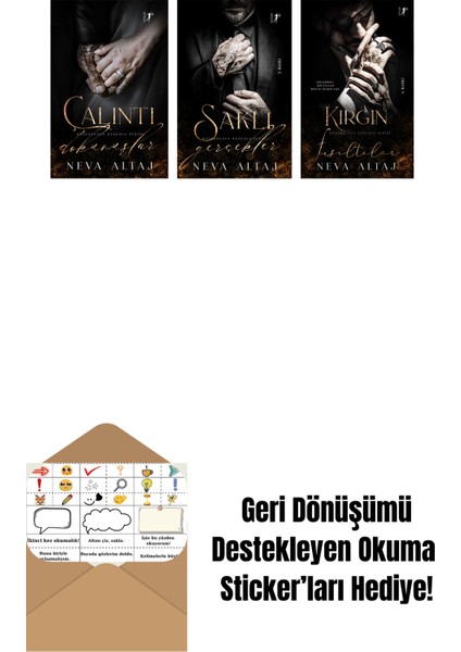 Neva Altaj 3 Kitap Set + Okuma Sticker'ları