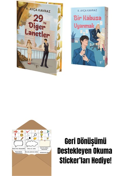 29 ve Diğer Lanetler (Ciltli) + Bir Kâbusa Uyanmak + Okuma Sticker'ları