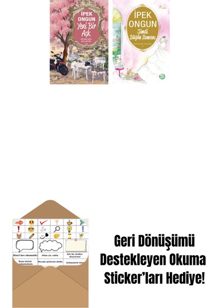 Yeni Bir Aşk + Şimdi Düğün Zamanı + Okuma Sticker'ları