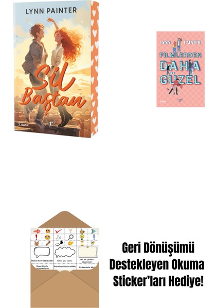 Sil Baştan + Filmlerden Daha Güzel + Okuma Sticker'ları