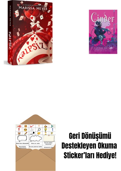 Kalpsiz + Cinder + Okuma Sticker'ları