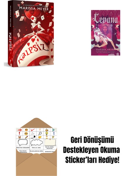 Kalpsiz + Levana + Okuma Sticker'ları