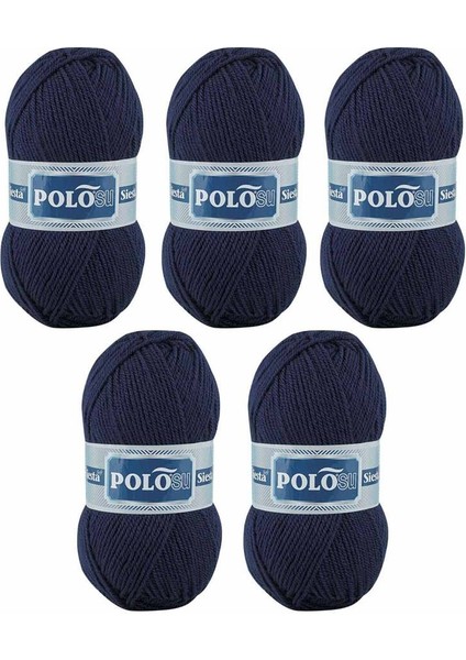 Soft El Örgü Ipi 5 Li Lacivert 232 Blsm