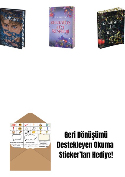 T. Y. Mazer 3 Kitap Set + Okuma Sticker'ları