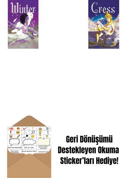 Winter + Cress + Okuma Sticker'ları