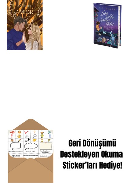 Amber + Son Yıldız Sönene Kadar + Okuma Sticker'ları
