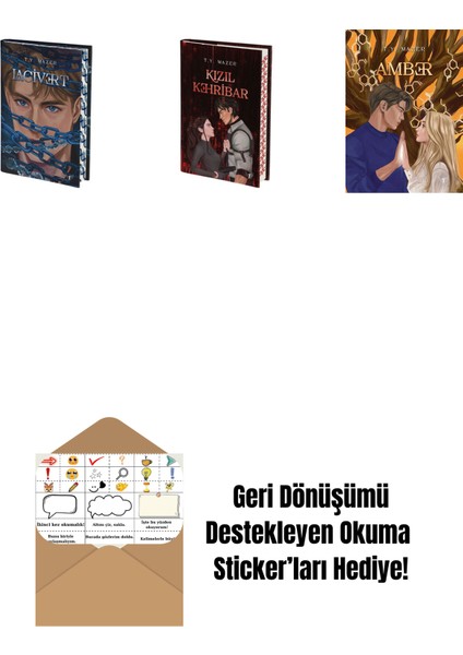 T. Y. Mazer 3 Kitap Set + Okuma Sticker'ları