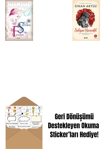 Şahika Feraye + Solgun Karanfil + Okuma Sticker'ları